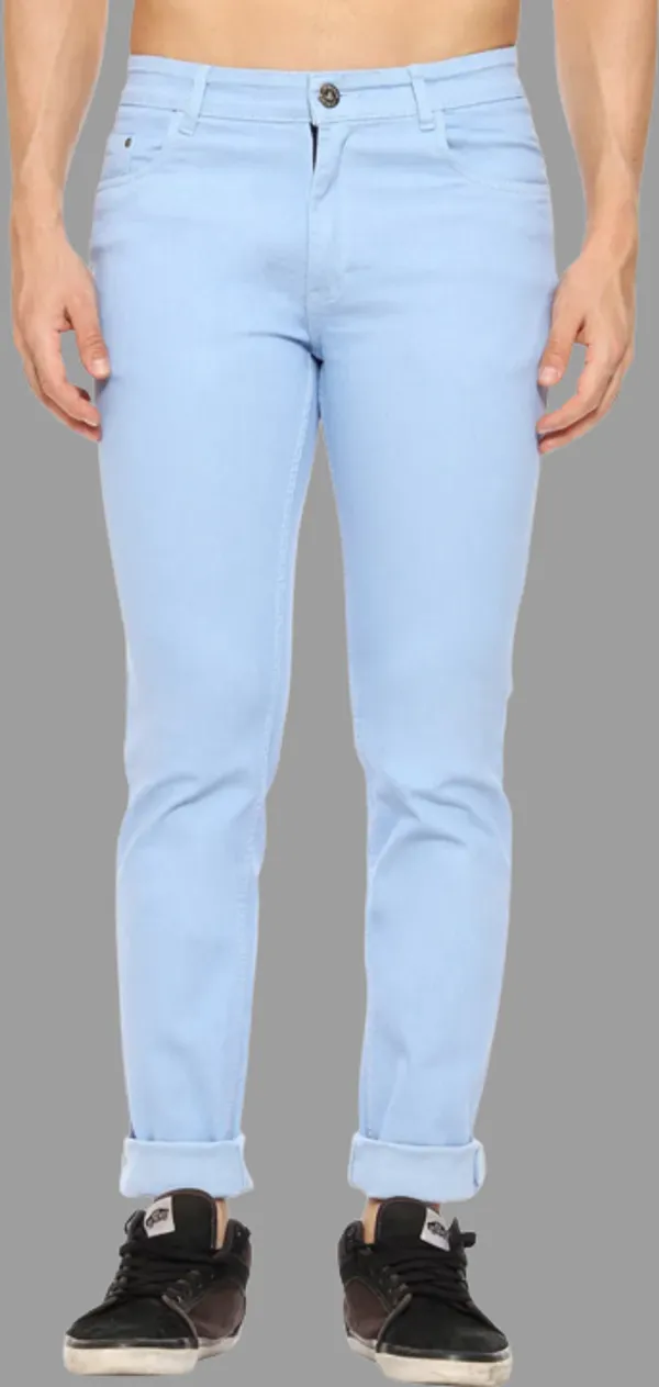 Men's_Pastel_Blue_Regular_Fit_Premium_Cotton_Blend_Jeans