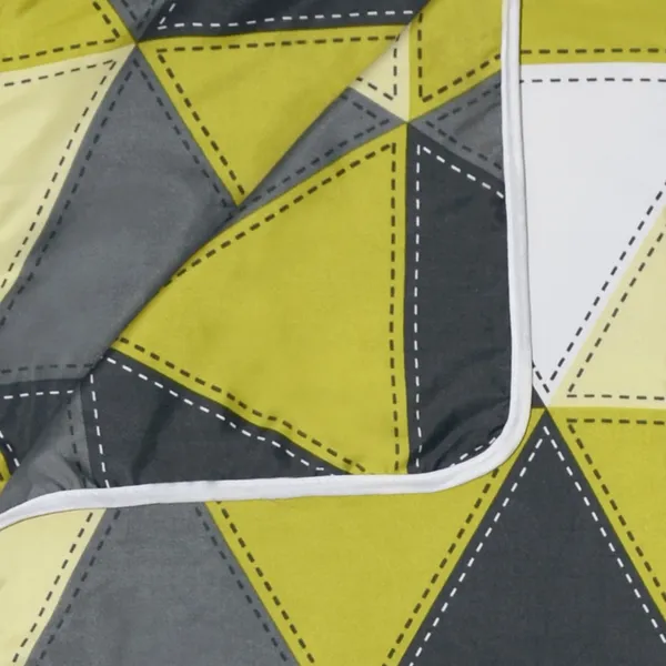 Abstract_Double_Dohar_for_Mild_Winter_(Polyester,_Grey_and_Yellow)