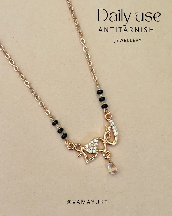 One_love_white_3_bead_modern_mangalsutra