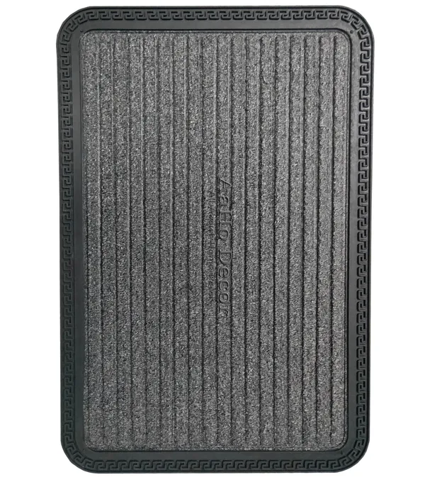 Pack_of_2__Micro_Fiber_Rubber_Moulded_Doormats_Entrances_Driver_Foot_Mat_Grey