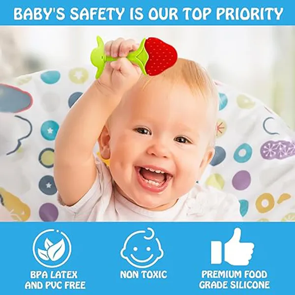 VParents_Silicone_Baby_Teether_for_3months+_baby,_Teething_and_chewing_Toys_for_babies_BPA_Free_(Multicolor)_Pack_of_1_(2)