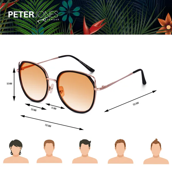 Orange_Oversized_UV/UB_Protected_Sunglasses_-_For_Women_(RDN12OG)