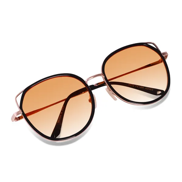 Orange_Oversized_UV/UB_Protected_Sunglasses_-_For_Women_(RDN12OG)