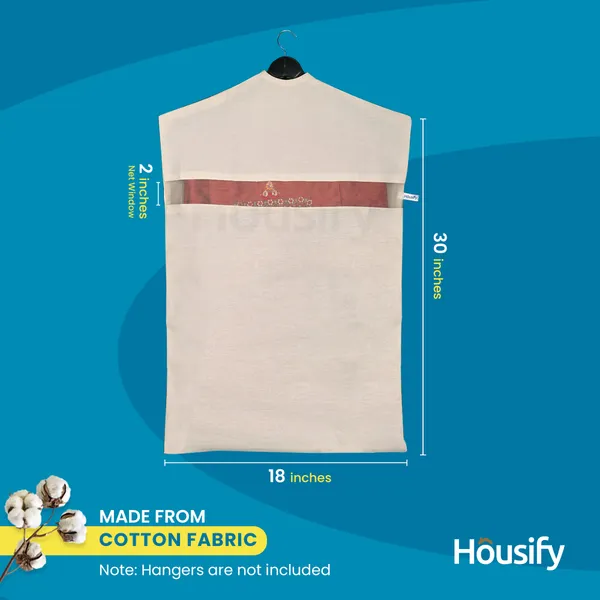 Pack_of_18_Hanging_Cotton_Saree_Covers_with_Zip,_Off-White_-30_X_18_Inches
