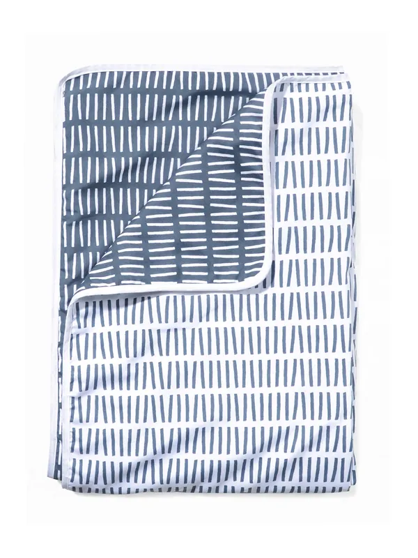 Abstract_Single_Dohar_for_AC_Room_(Polyester,_Blue_and_White)
