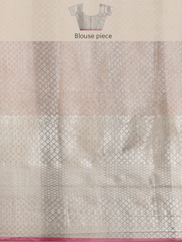 Grey_Matka_Silk/Silk_Blend_Banarasi_Sarees_For_Women