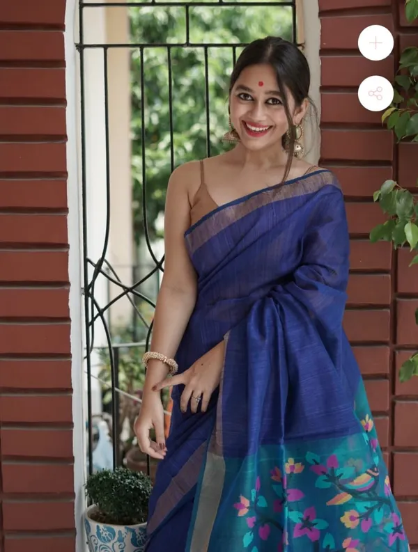 Women's_Kanjivaram_Banarasi_Soft_Cotton_Silk_Zari_Woven_Saree_With_Blouse_Piece_With_Blouse_Piece