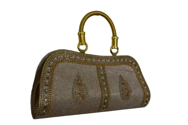 Silver_Premium_Casual_Pu_Handicraft_Embroidered_Clutch_For_Women_&_Girls