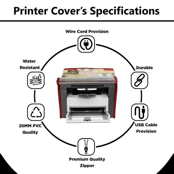 Zipper_Printer_Cover_For_HP_Laser_Jet_M1005_Printer_(Material-_PVC,_Size-17x11.5x11_Inches,_Color-_Multicolour)