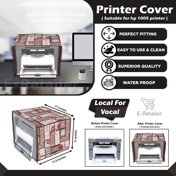 Zipper_Printer_Cover_For_HP_Laser_Jet_M1005_Printer_(Material-_PVC,_Size-17x11.5x11_Inches,_Color-_Multicolour)