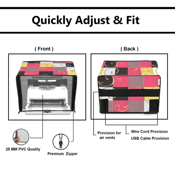 Zipper_Printer_Cover_For_HP_Laser_Jet_M1005_Printer_(Material-_PVC,_Size-17x11.5x11_Inches,_Color-_Multicolour)