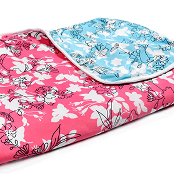 Floral_Double_Dohar_for_Mild_Winter_(Polyester,_Pink_and_Sky_Blue)