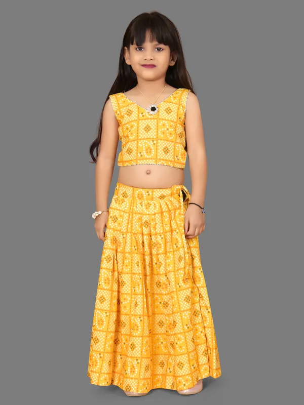 Yellow__Rayon_Printed_Stiched_Lehenga_Choli