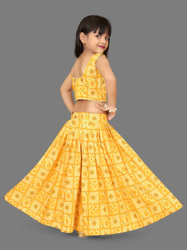 Yellow__Rayon_Printed_Stiched_Lehenga_Choli