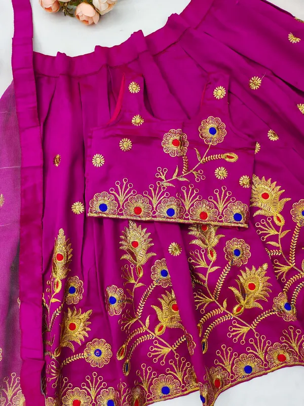 Girls_Lehenga_Choli_Ethnic_Wear_Embroidered_Lehenga_Choli