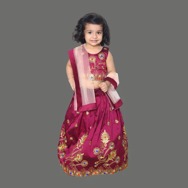 Purple_Stitched_Designer_Traditional_PartyWear_Lehenga_Choli_With_Dupatta_Set