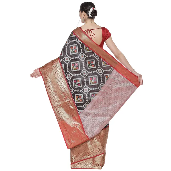 Black_Art_Silk_Banarasi_Sarees_For_Women