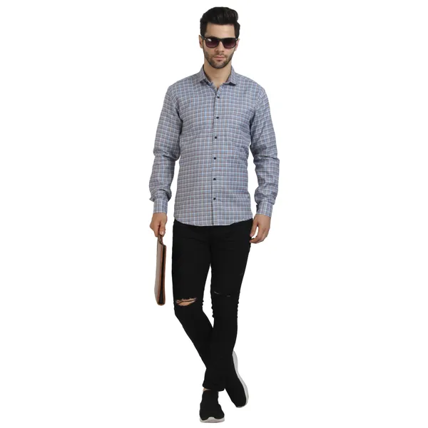 Indigo_cotton_fabric_checks_design_full_sleeve_shirt