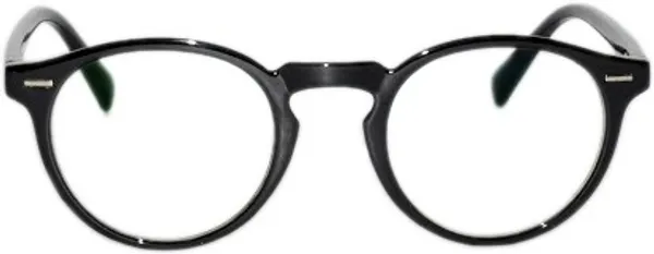 Black_Full_Rim_Round_Frame_(46_Mm)_-_For_Unisex