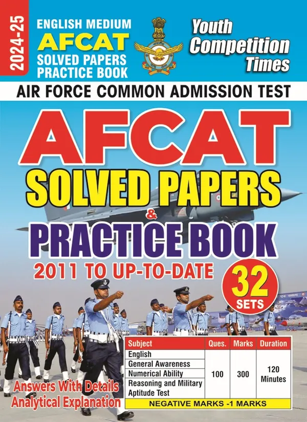 POD)_English_Medium)_AFCAT_Solved_Papers_Practice_Book_32_Sets_2024-25