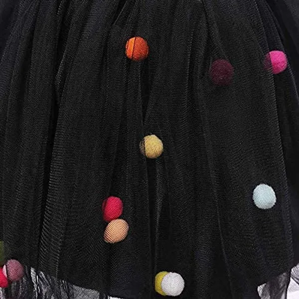 Black_Pom_Pom_Detailed_Skirt_For_Girls