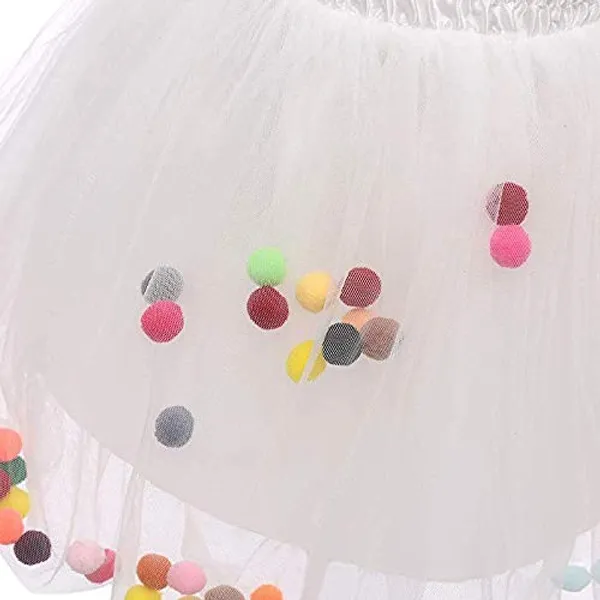 White_Pom_Pom_Detailed_Skirt_For_Girls