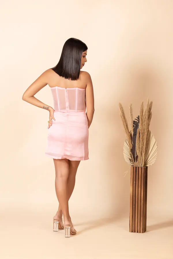 Rust_Pink_Corset_Bodycon_Dress_For_Women