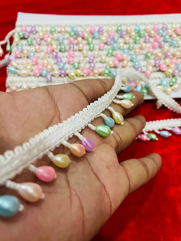 Multicolour_Beads_Premium_Lace_For_Women