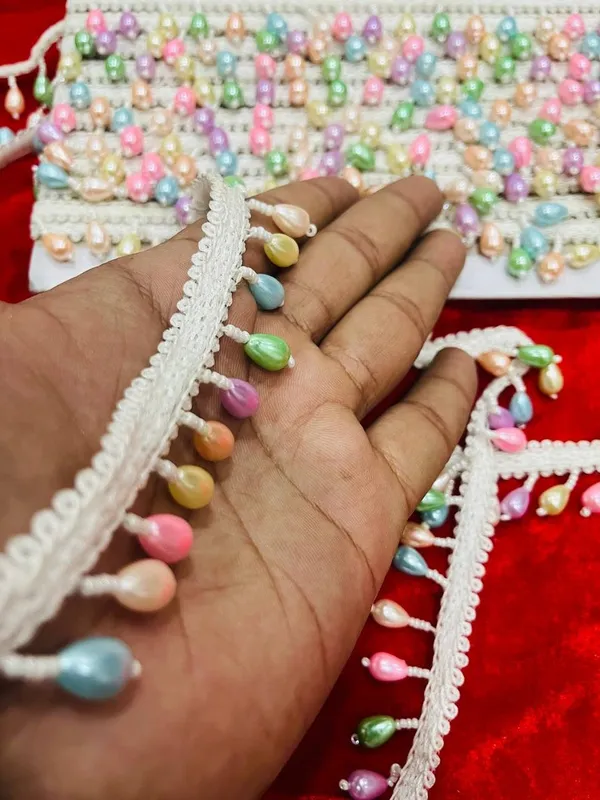 Multicolour_Beads_Premium_Lace_For_Women
