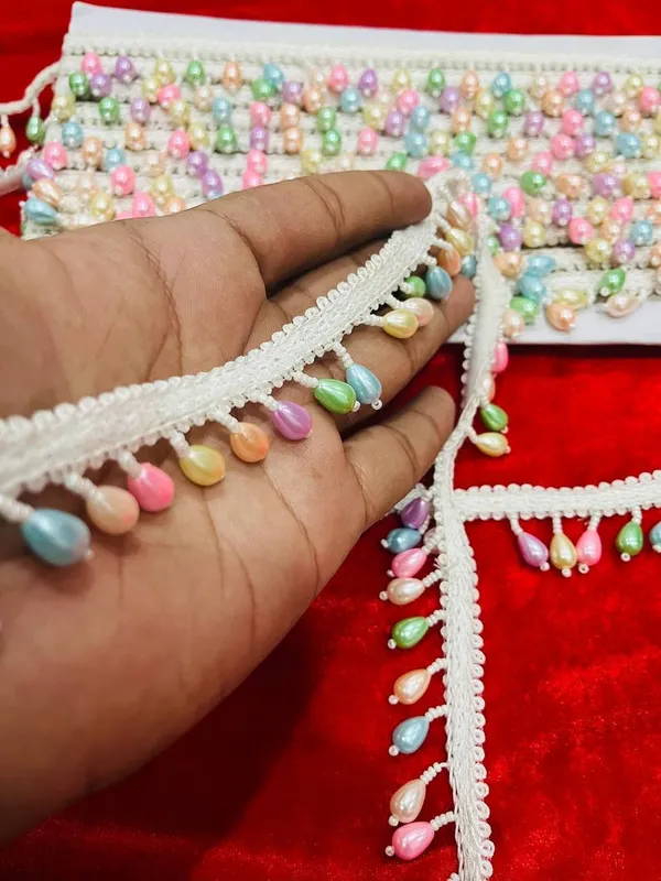 Multicolour_Beads_Premium_Lace_For_Women