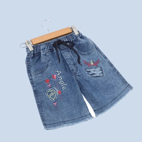 Blue_Provogue_Short_For_Boys_Casual_Embriodered_Denim-Pack_Of_1