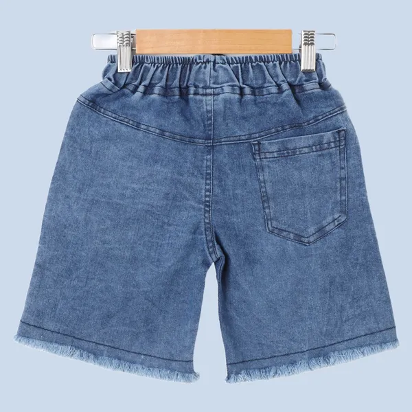 Blue_Provogue_Short_For_Boys_Casual_Embriodered_Denim-Pack_Of_1