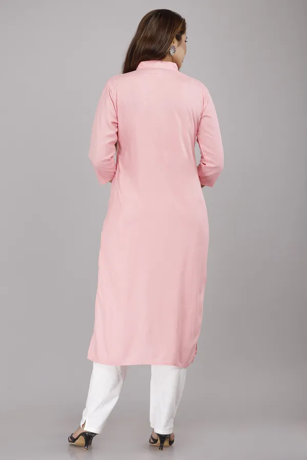Baby_Pink_Viscose_Rayon_Printed_Casual_Wear_Kurti_For_Women