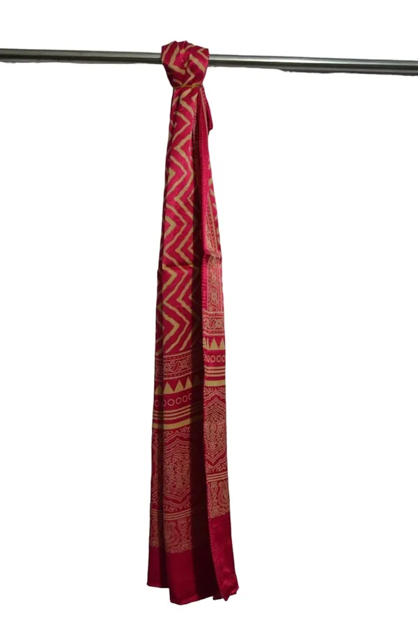 Light_Pink_Premium_Traditional_Mashru_Silk_Stoles_For_Women_&_Girls