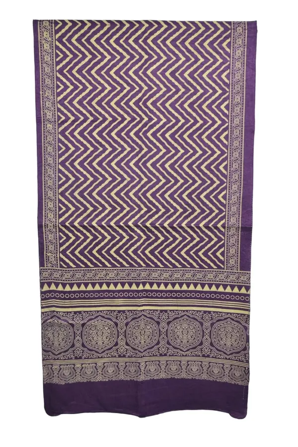 Purple_Premium_Traditional_Mashru_Silk_Stoles_For_Women_&_Girls