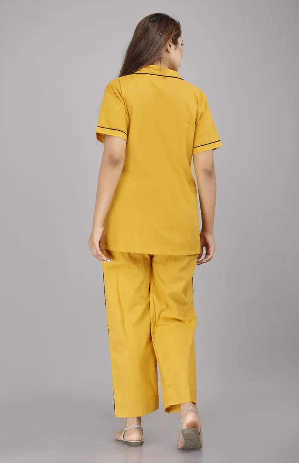 Yellow_Cotton_Printed_Casual_Wear_Nightsuit_For_Women