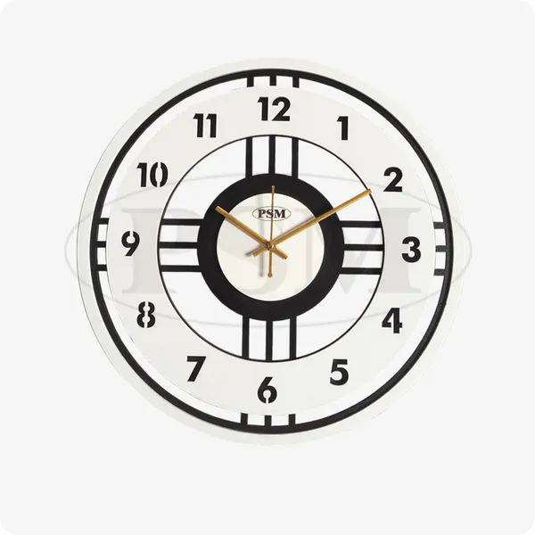LASER_CUT_WOODEN_WALL_CLOCK_BLACK_WHITE_15_INCH_ROUND_PSM_1102