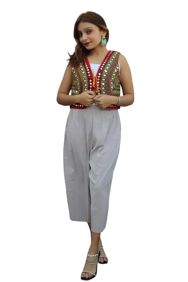 Multicolor_Premium_Embroiderd_Ethnic_Shrug_Or_Jacket_|_Special_Embroidered_Cotton_Koti/_Jacket/_Waist_Coat