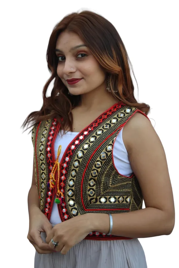 Multicolor_Premium_Embroiderd_Ethnic_Shrug_Or_Jacket_|_Special_Embroidered_Cotton_Koti/_Jacket/_Waist_Coat