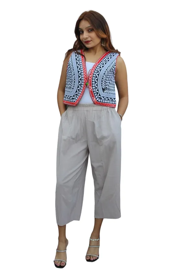 Multicolor_Premium_Embroiderd_Ethnic_Shrug_Or_Jacket_|_Special_Embroidered_Cotton_Koti/_Jacket/_Waist_Coat