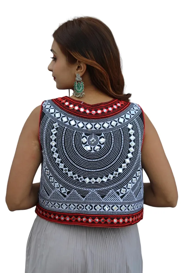 Multicolor_Premium_Embroiderd_Ethnic_Shrug_Or_Jacket_|_Special_Embroidered_Cotton_Koti/_Jacket/_Waist_Coat