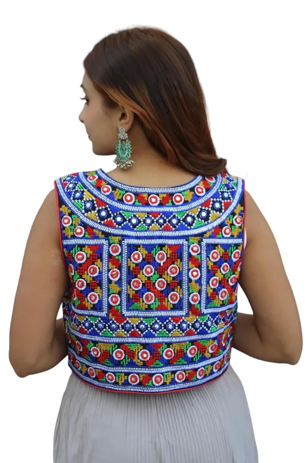 Multicolor_Premium_Embroiderd_Ethnic_Shrug_Or_Jacket_|_Special_Embroidered_Cotton_Koti/_Jacket/_Waist_Coat
