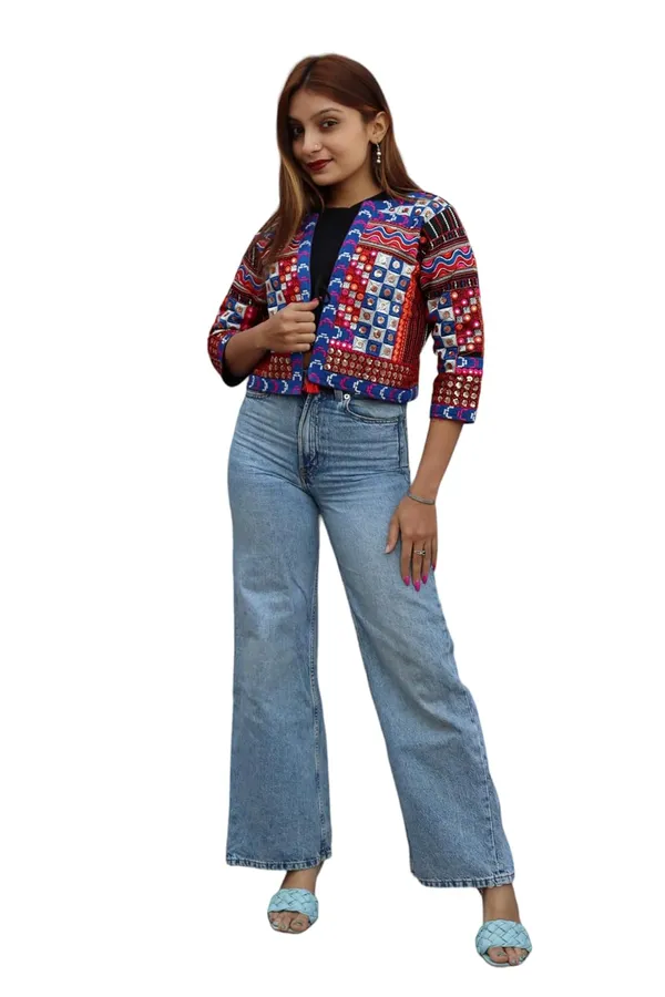 Blue_Premium_Embroiderd_Ethnic_Shrug_Or_Jacket_|_Embroidered_Cotton_Koti/_Jacket/_Waist_Coat