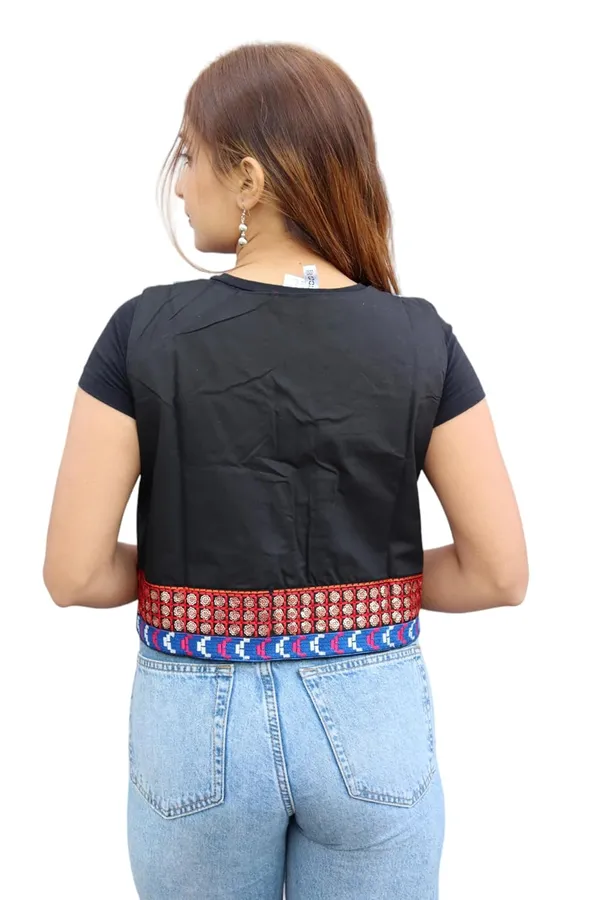 Blue_Premium_Embroiderd_Ethnic_Shrug_Or_Jacket_|_Embroidered_Cotton_Koti/_Jacket/_Waist_Coat