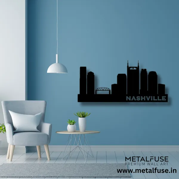 Wooden_Wall_Art_for_Home_Decoration__|_Nashville_Skyline__|_Black