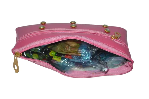 Pink_Premium_Casual_Pu_Wallets_For_Women_&_Girls