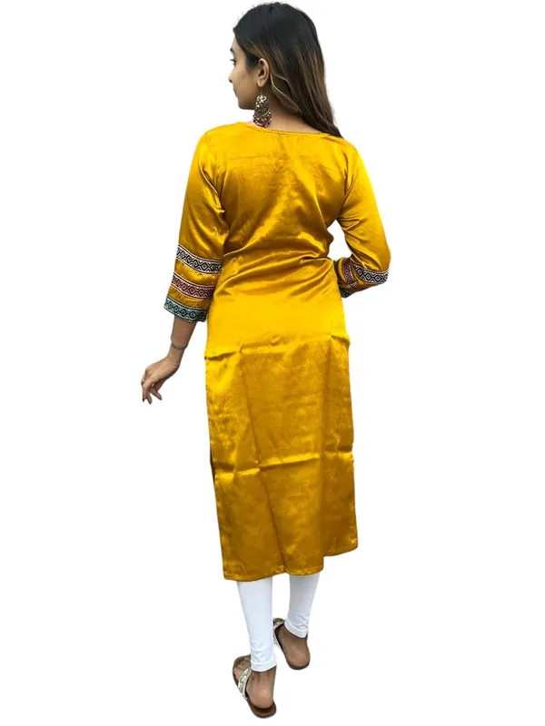 Mustard_Premium_Embroiderd_Ethnic_Mashru_Silk_Ajarakh_Mirror_Kurti_For_Women