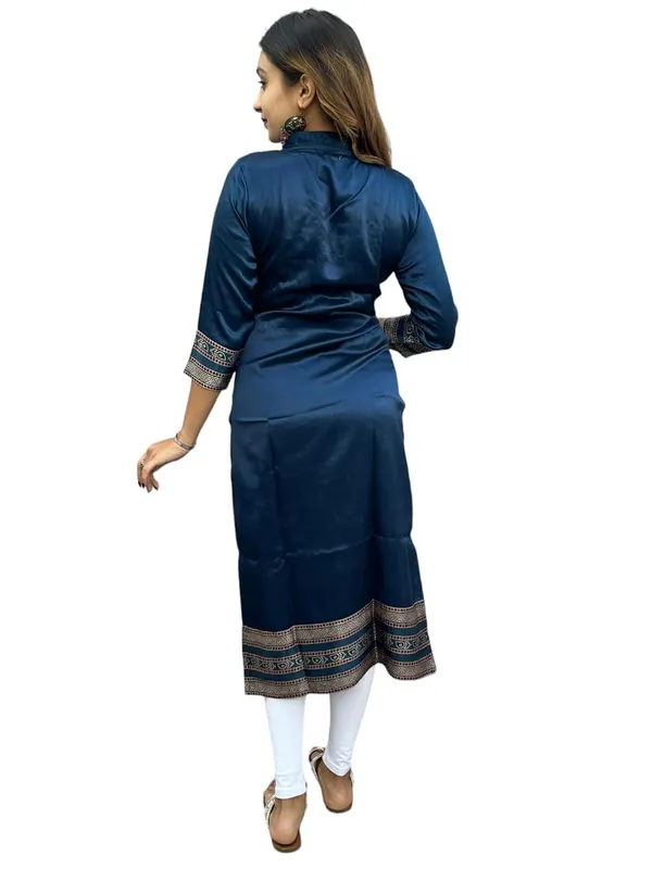 Blue_Premium_Embroiderd_Ethnic_Mashru_Silk_Ajarakh_Mirror_Kurti_Tunic_|_Outdoor_Dress_|_Long_Kurti_For_Women