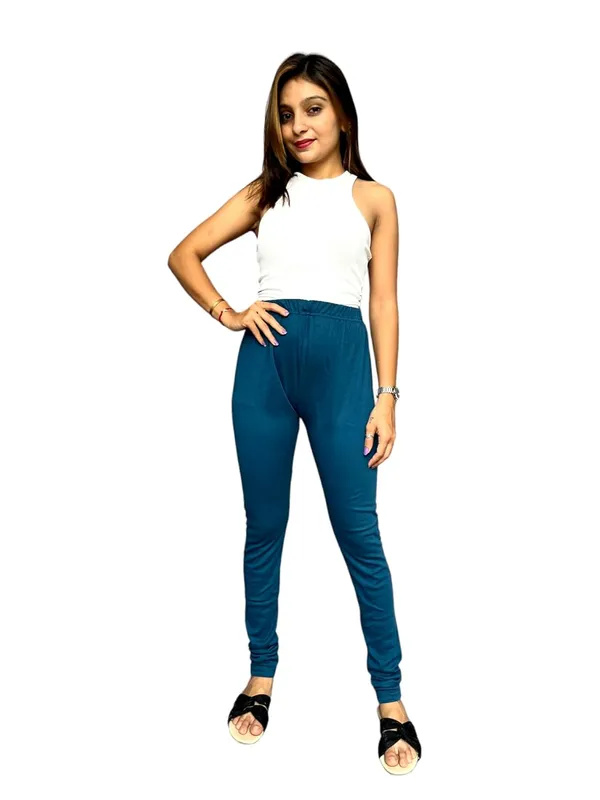 Blue_Premium_Ethnic_Cotton_Leggings_|_Solid_Pants_Yoga_Leggings_For_Women
