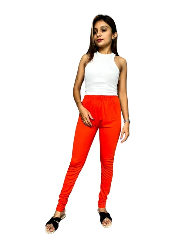 Tamoto_Red_Premium_Ethnic_Cotton_Leggings_|_Solid_Pants_Yoga_Leggings_For_Women